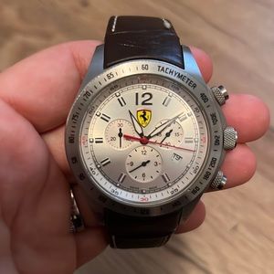 Perfect condition mens Ferrari watch